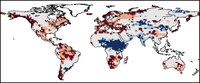 Drying (red) and wetting (blue):